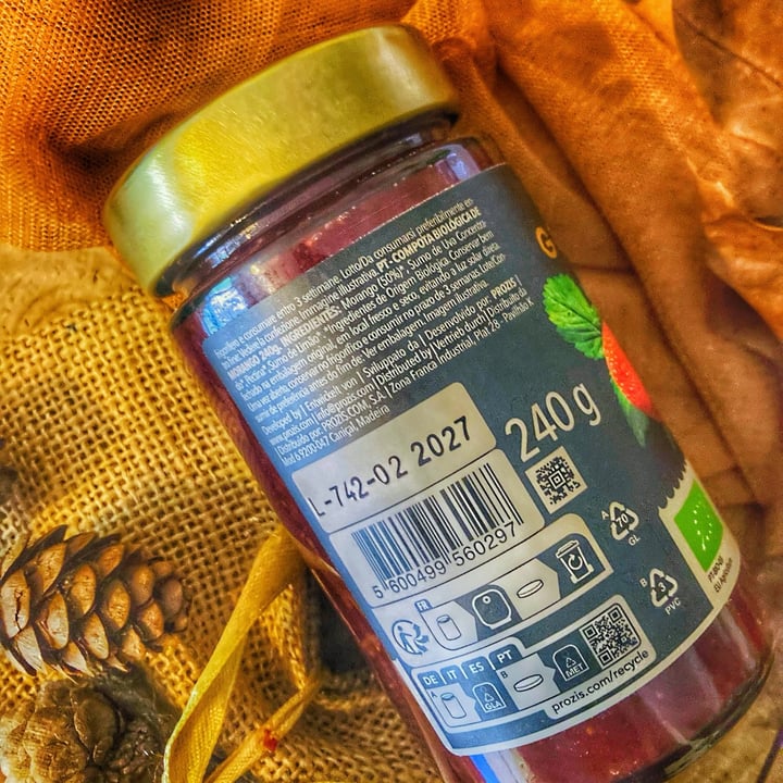 photo of Prozis Gourmand • Strawberry Jam shared by @federicathewitch on  30 Jul 2024 - review