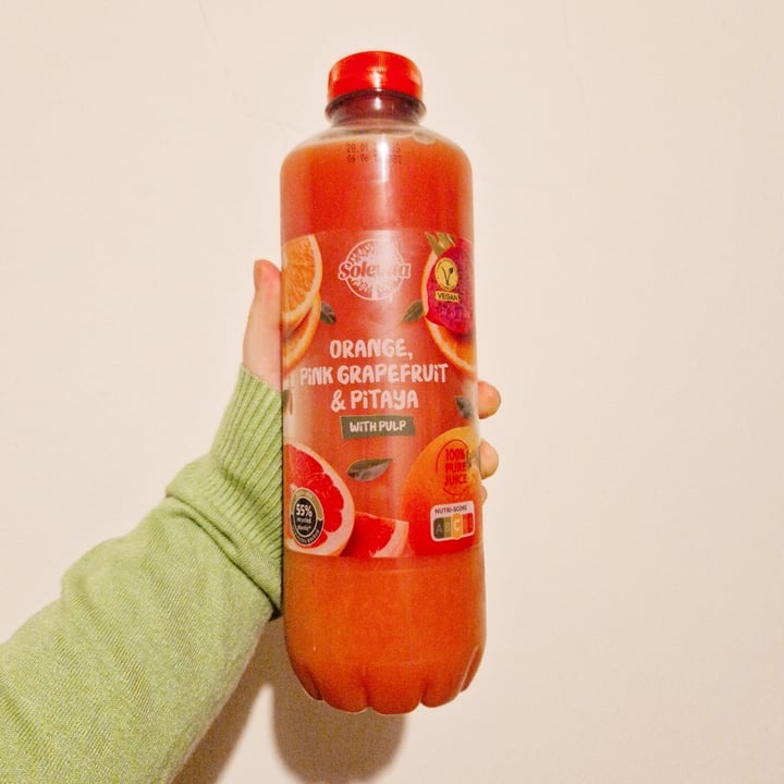 photo of Solevita Orange, grapefruit and pitaya juice shared by @valibabali on  23 Nov 2024 - review