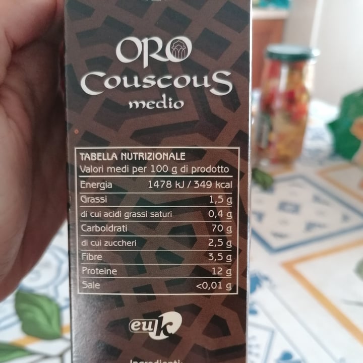 photo of oro Couscous medio shared by @antolilla on  24 Aug 2023 - review