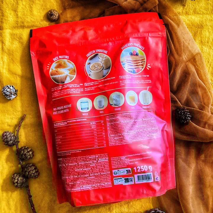 photo of Prozis Instant Rice Flour • Cookie Flavor shared by @federicathewitch on  17 Jul 2024 - review