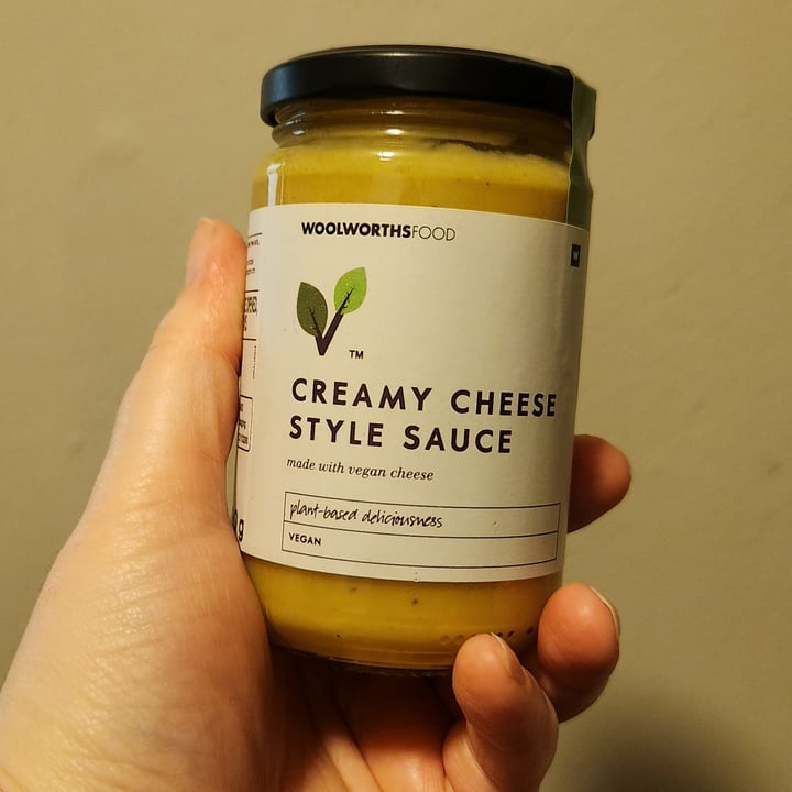 photo of Woolworths Food Creamy Cheese Style Sauce shared by @josiearmadillo on  30 May 2025 - review