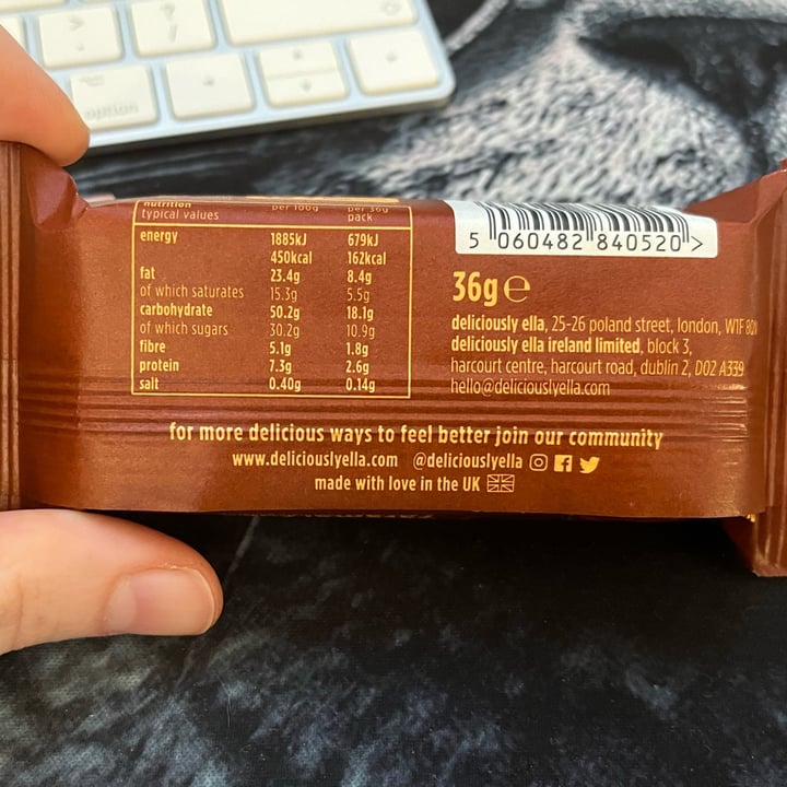 photo of Deliciously Ella Double Chocolate Caramel Cups shared by @ameriamber on  02 Sep 2023 - review