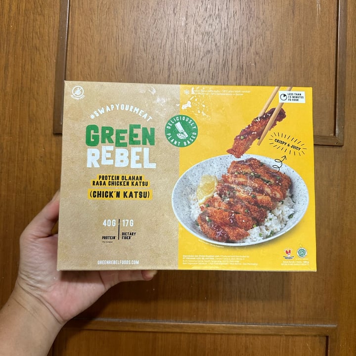 photo of Green Rebel Foods Green Rebel Chick'n Katsu shared by @piggy-egg on  02 Feb 2024 - review