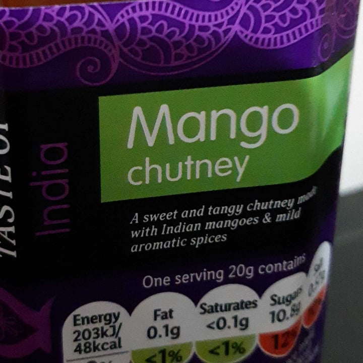 photo of Taste of India Mango Chutney shared by @welovenature on  08 Feb 2024 - review