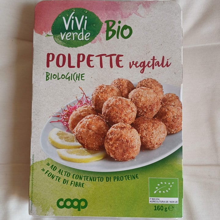 photo of Vivi verde bio Coop Polpette vegetali biologiche shared by @robertaboschi on  05 Nov 2024 - review