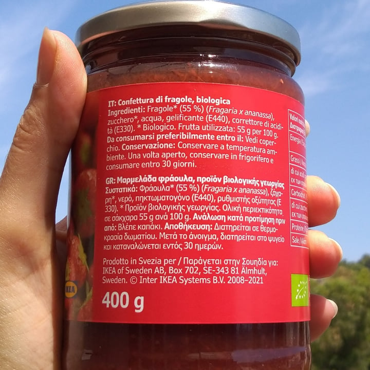 photo of Ikea SYLT JORDGUBB Organic Strawberry Jam shared by @manoveg on  22 Oct 2023 - review