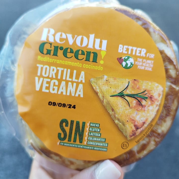 photo of Revolu Green Tortilla de patatas vegana shared by @sveva88 on  16 Aug 2024 - review