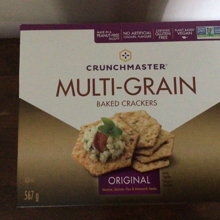 photo of Crunchmaster Multi grain baked crackers shared by @katballou on  22 Aug 2025 - review
