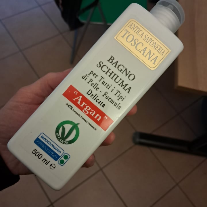 photo of Antica saponeria  Toscana bagno schiuma argan shared by @azzurramarianoemi on  27 Sep 2025 - review