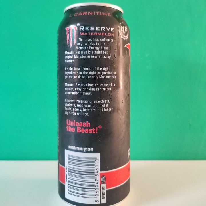 photo of Monster Energy Reserve Watermelon shared by @emme9720 on  23 Apr 2024 - review