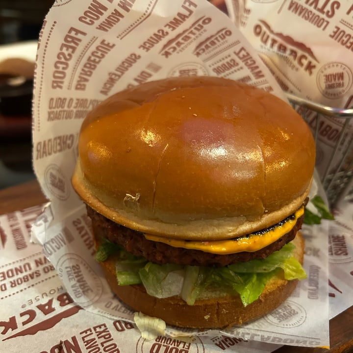 photo of Outback Aussie Plant Burger shared by @crisfochat on  14 Oct 2024 - review