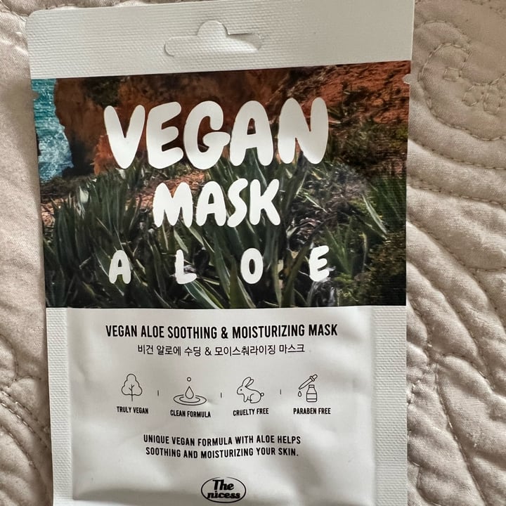 photo of The nicess vegan mask aloe shared by @sarbearcor on  06 Jan 2024 - review