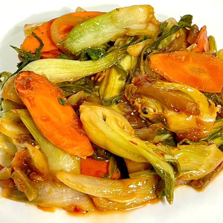 photo of Uncle Tsang's Kitchen Szechuan Bok Choy shared by @pdxveg on  13 Apr 2024 - review