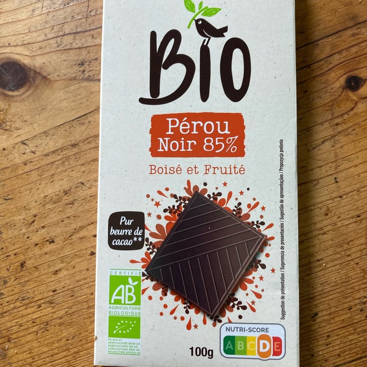 photo of Auchan Chocolate bio 85% shared by @sanleeping on  18 Apr 2024 - review