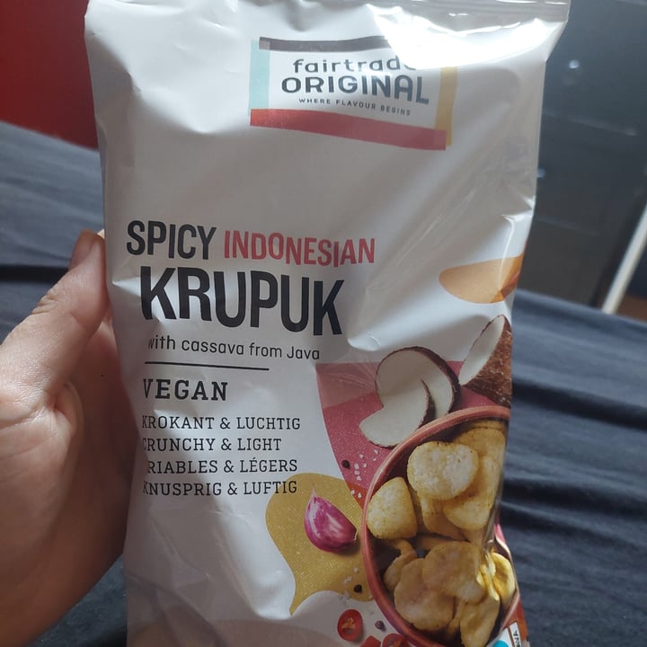 photo of Fairtrade Original Spicy Indonesian Krupuk shared by @frendssnotfood on  14 Mar 2024 - review