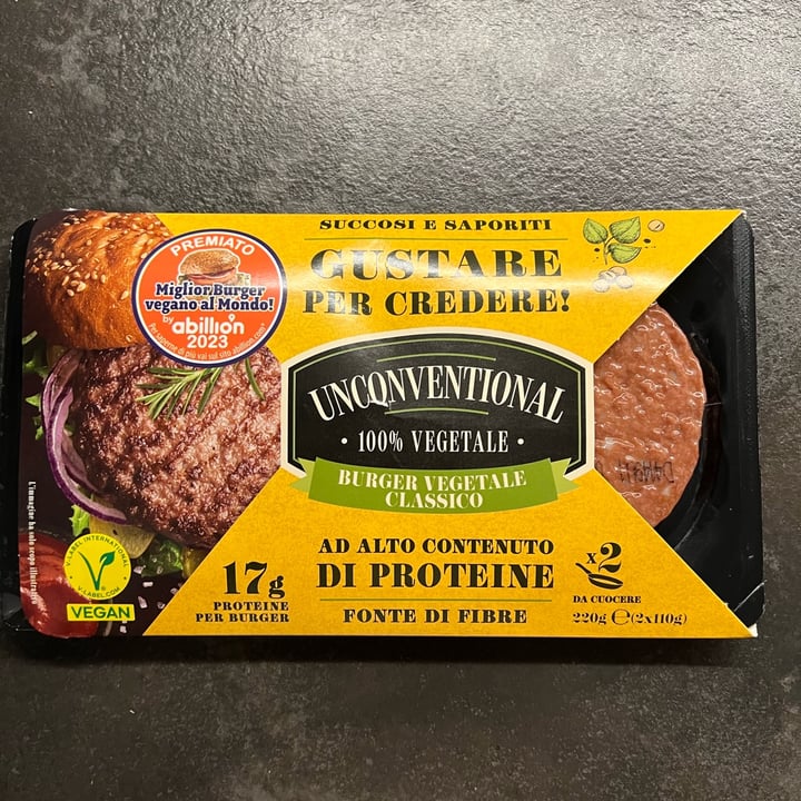 photo of Unconventional Burger Vegetale Classico - Classic Burger shared by @neanea on  31 Aug 2024 - review