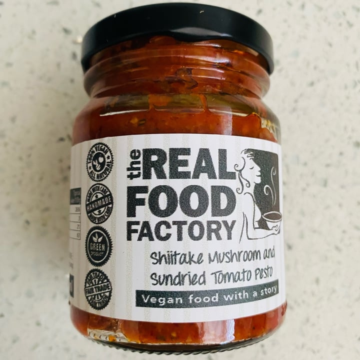 photo of The Real Food Factory Shiitake mushroom & Sundried tomato pesto shared by @reshmikhan on  30 Aug 2023 - review