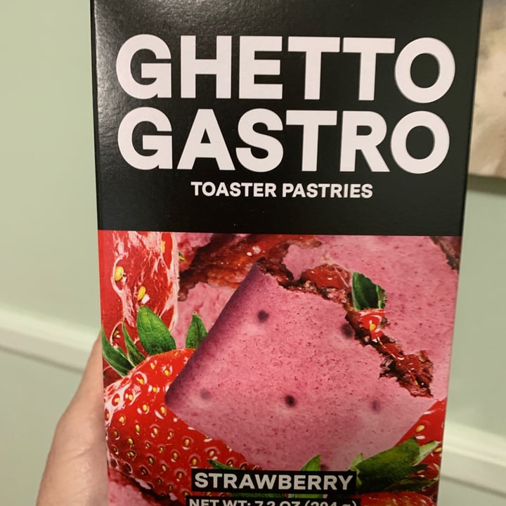 photo of Ghetto Gastro strawberry toaster pastries shared by @onehungryvegan on  18 Oct 2023 - review