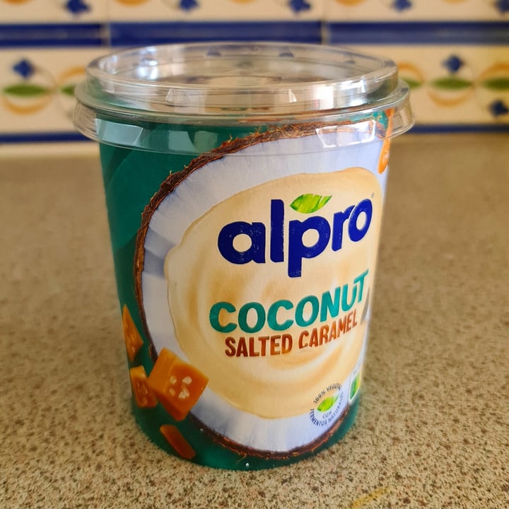 photo of Alpro Yogurt Coconut Salted Caramel shared by @maortt on  22 Dec 2023 - review