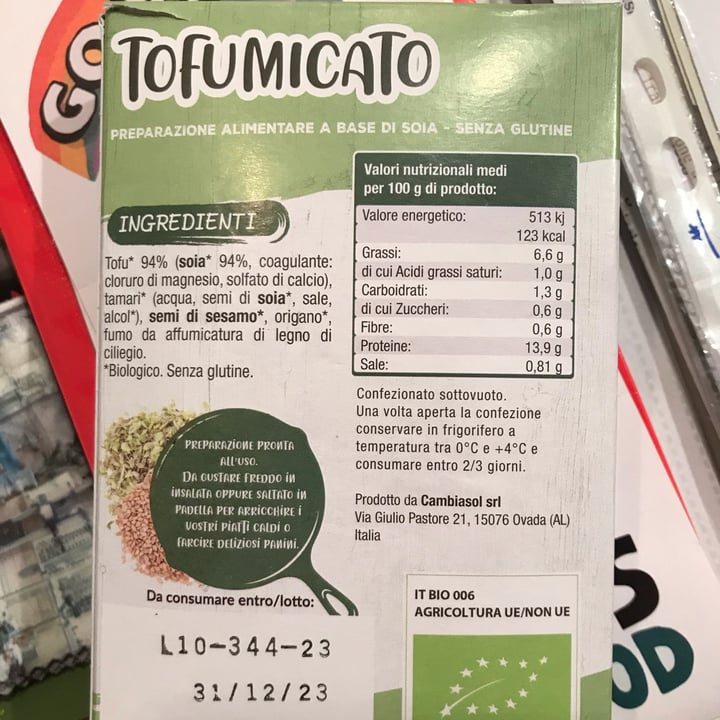 photo of Cambiasol Tofumicato shared by @andy94 on  03 Dec 2023 - review