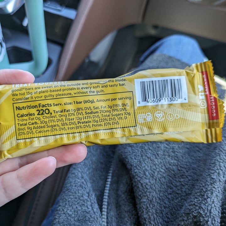 photo of Good! Peanut Butter Protein Bar shared by @edav334 on  17 Apr 2024 - review
