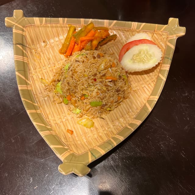 Photo of the dish “Sambal Sauce with Petai Fried Rice”