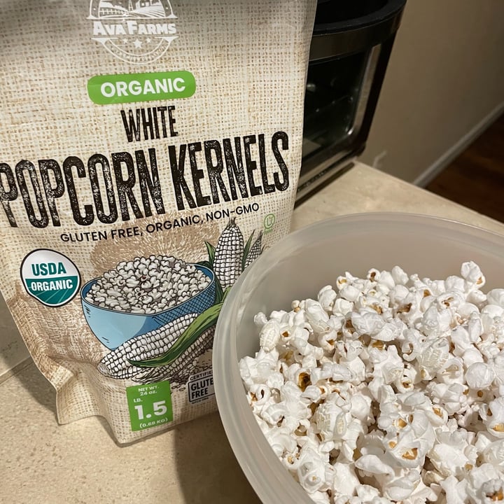photo of Ava Farms Organic White Popcorn Kernels shared by @veggietable on  06 Feb 2024 - review