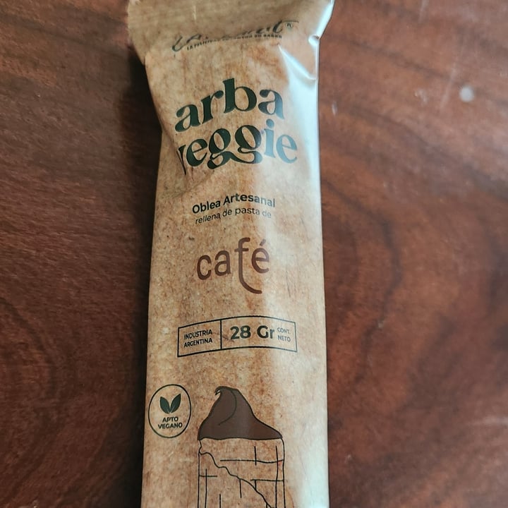 photo of Arbanit Oblea artesanal rellena de pasta de cafe shared by @ines1989 on  27 Apr 2024 - review