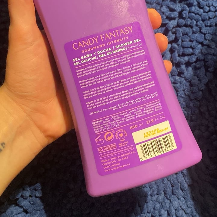 photo of Tulipán negro Candy fantasy loción corporal shared by @srtamatthews on  20 May 2024 - review