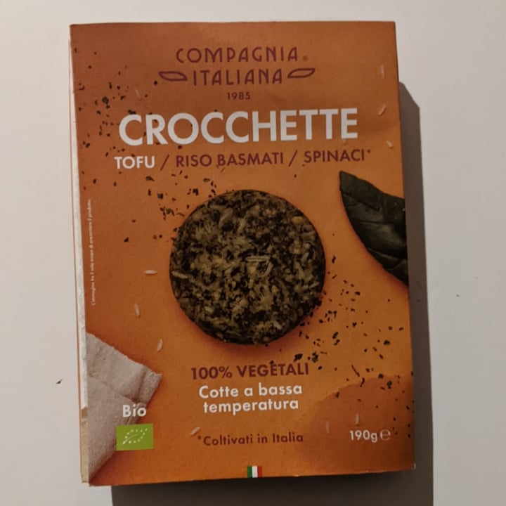 photo of Compagnia Italiana Crocchette Tofu / Riso Basmati / Spinaci shared by @jofish74 on  25 Feb 2024 - review