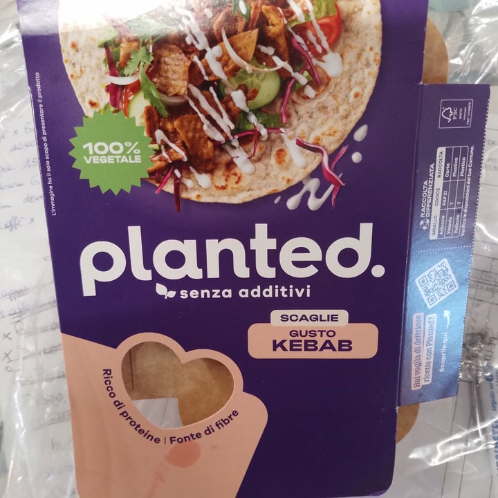 photo of Planted scaglie gusto kebab shared by @biancoverde46 on  23 Apr 2025 - review