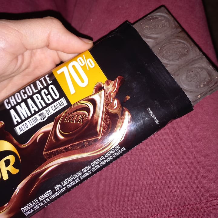 photo of Arcor Arcor 70% amargo shared by @rebelarte on  08 Sep 2023 - review