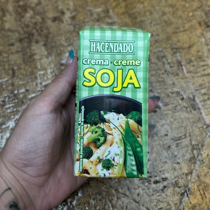 photo of Hacendado Crema de Soja shared by @lausomada116 on  04 Oct 2023 - review