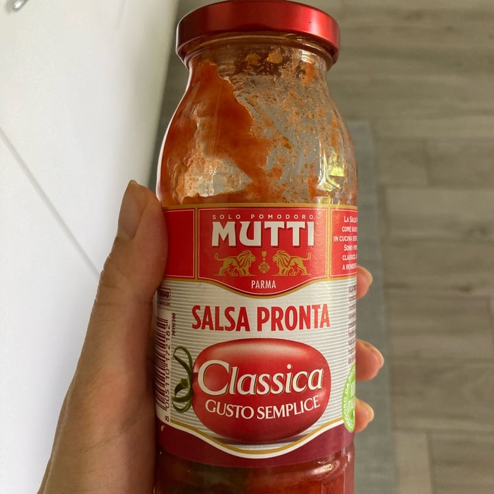 photo of Mutti Salsa Pronta Classica shared by @tinavegl on  16 May 2024 - review