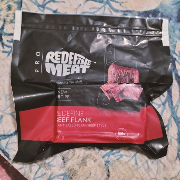photo of Redefine Meat redefine meat beef flank shared by @malu88 on  12 Oct 2023 - review