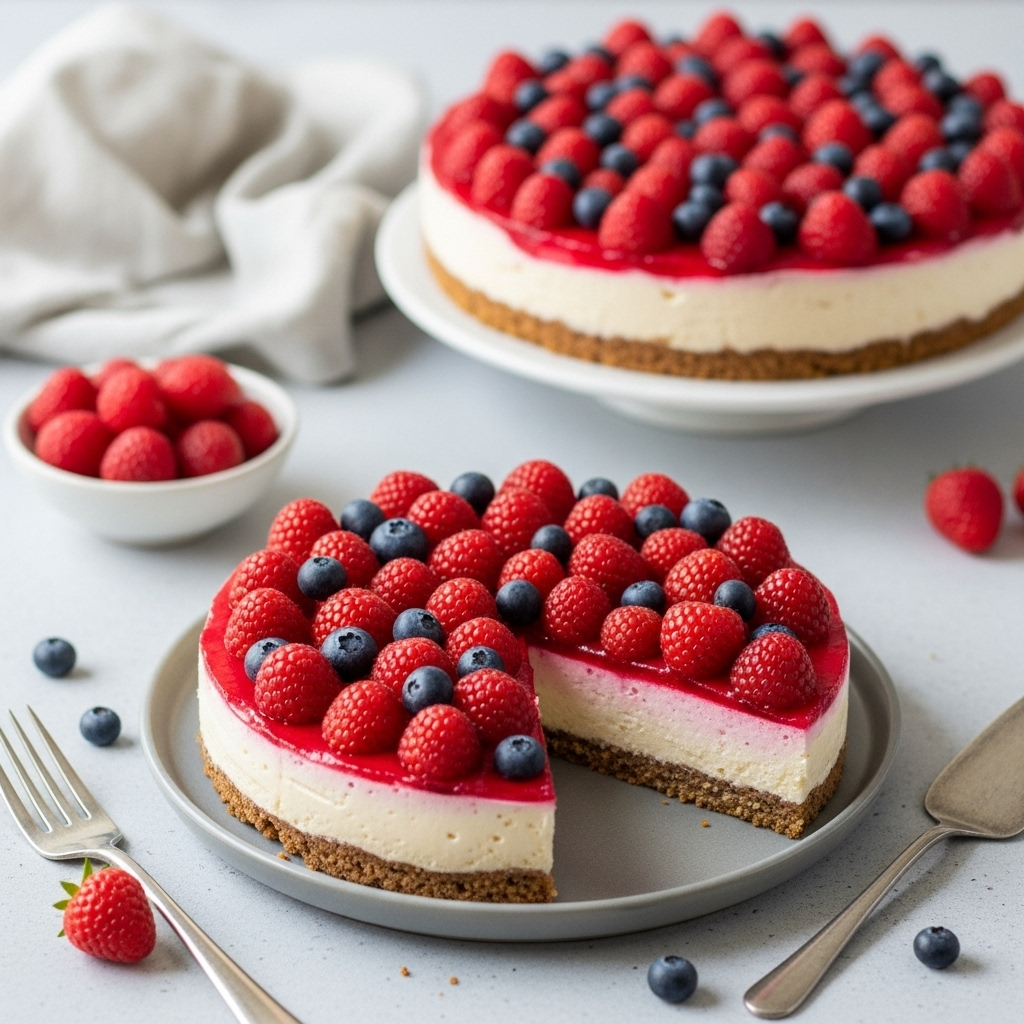 Ingredients for No-Bake Vegan Strawberry Cheesecake