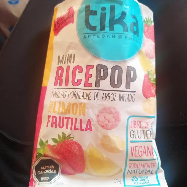 photo of Tika Mini Ricepop Limón Frutilla shared by @nekrochan on  17 Nov 2023 - review