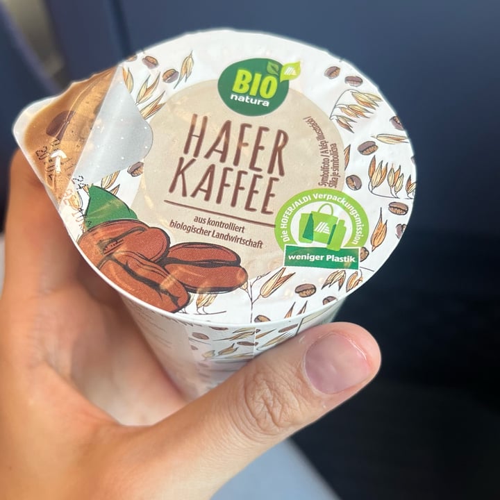 photo of BIO natura (ALDI) hafer kaffee shared by @dinolau97 on  10 Aug 2024 - review