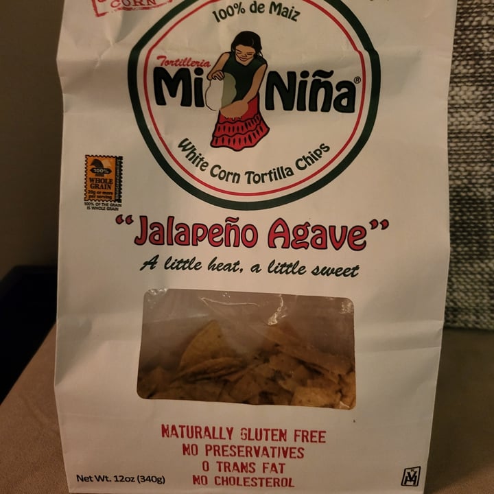 photo of Mi Nina Jalapeño agave chips shared by @acastillon on  15 Nov 2024 - review