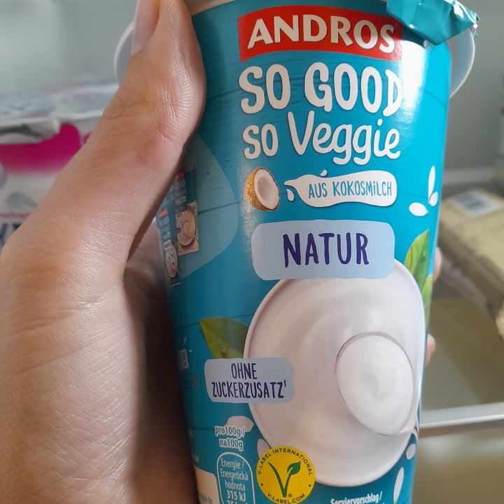 photo of Andros Aus Kokosmilch Natur shared by @sonja0310 on  24 Mar 2025 - review