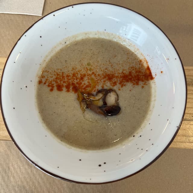 Photo of the dish “Crema De Hongo”