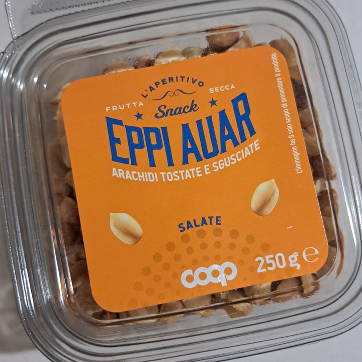 photo of Coop Eppi auar arachidi tostate e sgusciate salate shared by @camyveg on  17 Aug 2025 - review