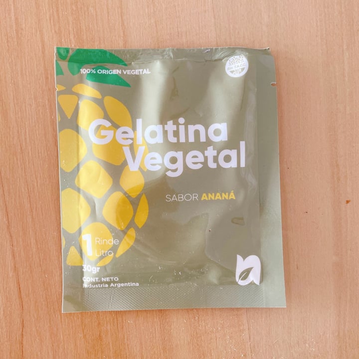 photo of Nuevos Alimentos Gelatina Vegana De Anana shared by @franvegg on  03 Feb 2024 - review