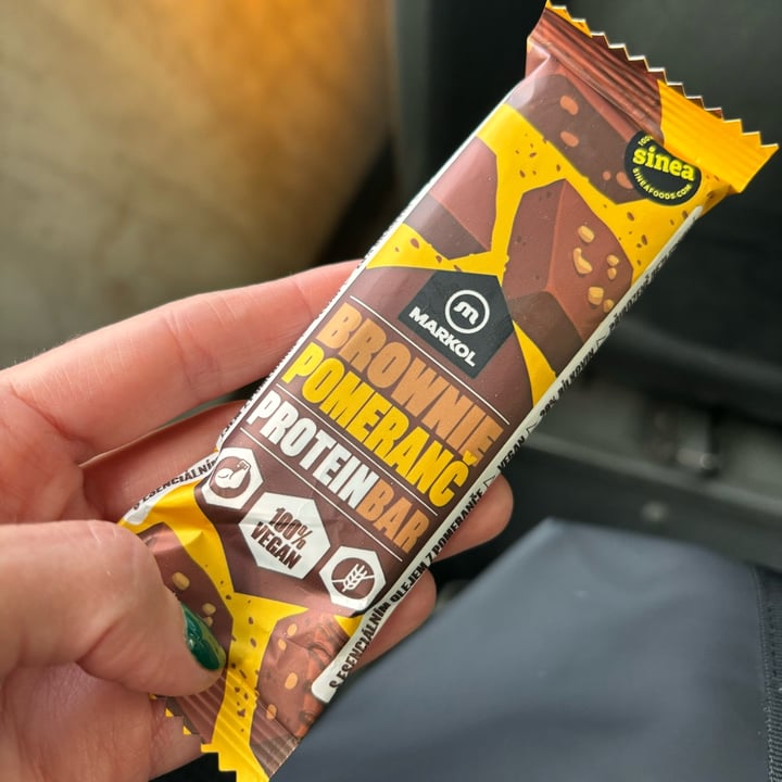 photo of markol Brownie Orange protein bar shared by @erikah on  11 Apr 2024 - review