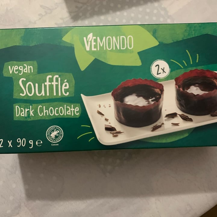 photo of Vemondo dark chocolate soufflé shared by @silviacomensoli on  03 Feb 2024 - review