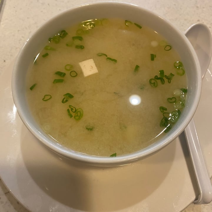 photo of Salaya Plant-Based Kitchen miso soup shared by @vegan4love on  23 Jun 2024 - review