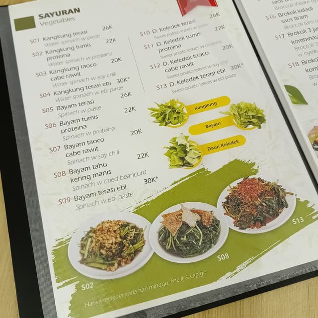 Photo of the dish “Spinach w Dried Beancurd”