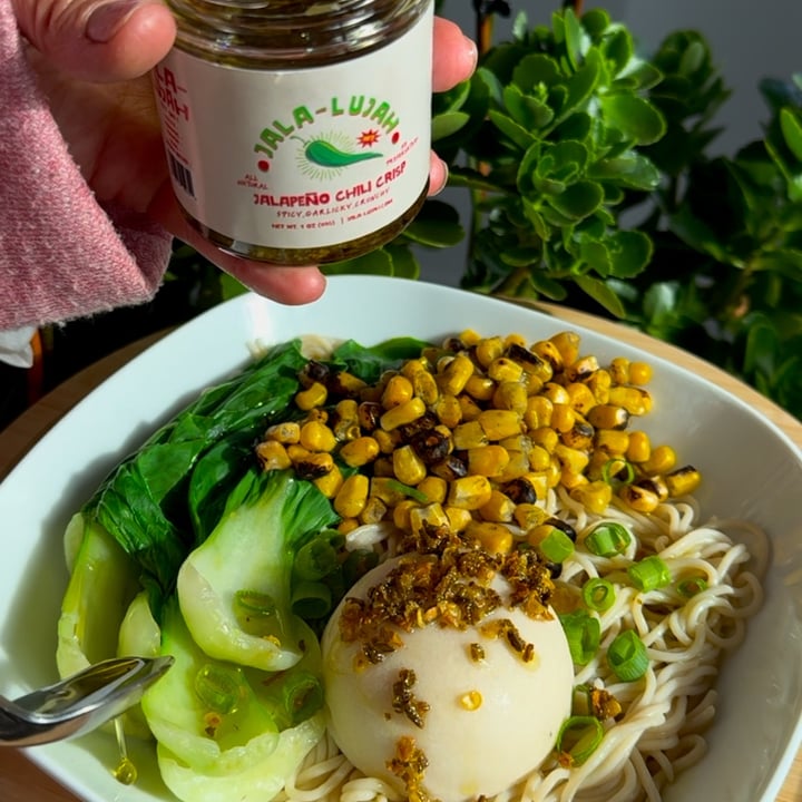 photo of Jala-Lujah Jalapeño Chili Crisp shared by @berryveganplanet on  17 Nov 2024 - review