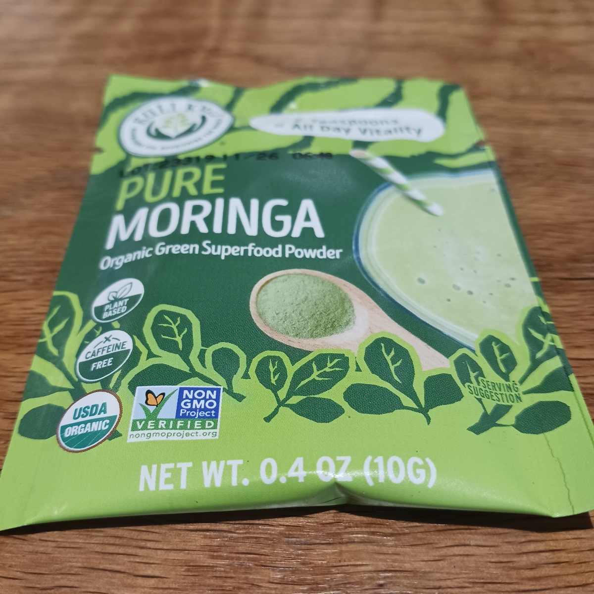 Organic Pure Moringa Vegetable Powder from Kuli Kuli - Vegan Product ...
