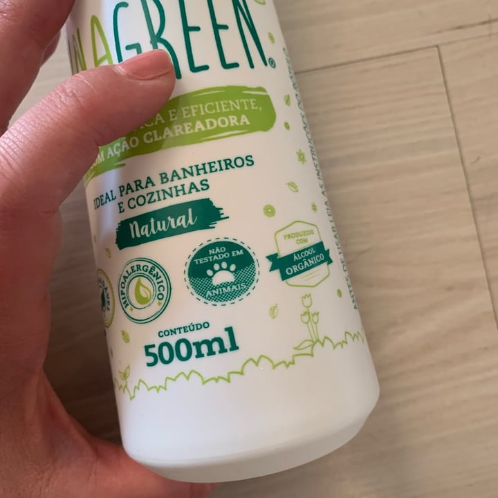 photo of Limpador Multiuso Vinagreen Vinagreen shared by @giselevescio on  22 Aug 2023 - review